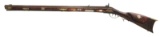 UNSIGNED FULL STOCK PERCUSSION CONVERSION RIFLE.