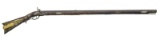 FULL STOCK KENTUCKY TYPE PERCUSSION RIFLE BY