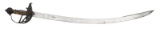 FASCINATING BRITISH MORTUARY HILT SABER.