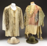 GOOD REPRODUCTION WAR SHIRT, FRONTIER LEATHER COAT