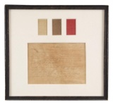 RARE MEMENTOS OF GENERAL GEORGE CUSTER FROM