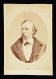 RARE 1872 CABINET CARD PHOTO OF GENERAL CUSTER