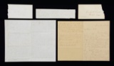 RARE PAIR OF 1865 AUTOGRAPH LETTERS FROM MAGGIE
