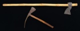 PAIR OF HAND AXES.