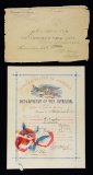 RARE COLOR LITHOGRAPH 