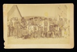 INTERESTING PHOTOGRAPH OF LARGE GROUP OF NATIVE