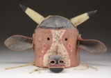 NATIVE AMERICAN HOPI STYLE LEATHER & WOOD FULL