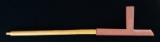 FINE NATIVE AMERICAN CATLINITE PIPE.