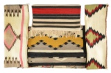 GROUP OF 6 NAVAJO RUGS.