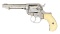 NEW YORK ENGRAVED COLT 1877 LIGHTNING DA REVOLVER.