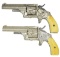 PAIR OF MERWIN HULBERT FACTORY ENGRAVED MEDIUM