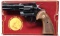 EXCELLENT COLT PYTHON DOUBLE ACTION REVOLVER WITH