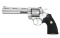 STAINLESS COLT PYTHON DOUBLE ACTION REVOLVER.