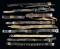 LARGE LOT OF US MILITARY LEATHER CIVILIAN LEATHER