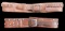 PAIR OF COWBOY MONEY BELTS.