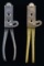 TWO FINE COLT 44 CALIBER DRAGOON BULLET MOLDS.
