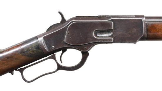 WINCHESTER 1873 THIRD MODEL LEVER ACTION RIFLE.
