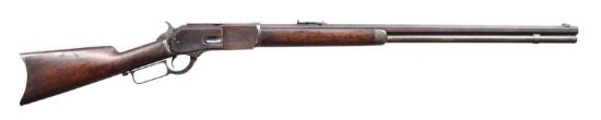 WINCHESTER 1876 2ND MODEL LEVER ACTION RIFLE.