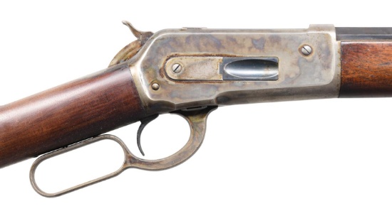 WINCHESTER 1886 LEVER ACTION RIFLE.