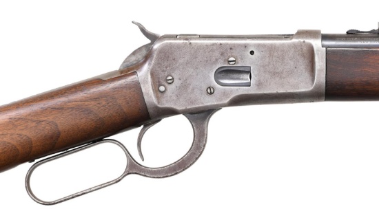 WINCHESTER MODEL 53 LEVER ACTION RIFLE.