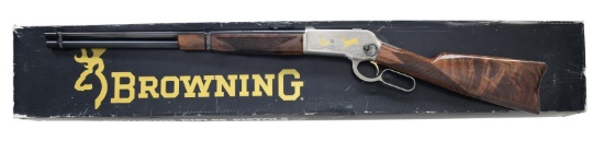 1 OF 3000 ENGRAVED BROWNING MODEL 1886 HIGH GRADE