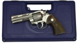 COLT PYTHON STAINLESS STEEL DA REVOLVER.