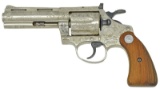 COLT DIAMONDBACK CUSTOM ENGRAVED DA REVOLVER.