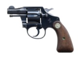 COLT BANKER'S SPECIAL DA REVOLVER.