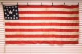 19 STAR AMERICAN FLAG COMMEMORATING INDIANA