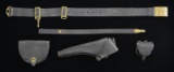 US M1874 CAVALRY BELT RIG WITH M1875 SWIVEL