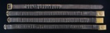 4 PRE-1876 PRAIRIE BELTS OR FAIR WEATHER CHRISTIAN