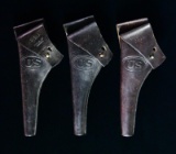 THREE US INDIAN WAR ERA COLT SAA HOLSTERS