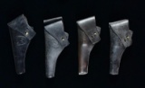 4 US SPAN-AM WAR ERA SAA ARTILLERY MODEL HOLSTERS.