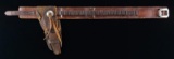 COWBOY STYLE TOOLED BELT  HOLSTER FOR COLT SAA.