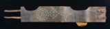 WESTERN TACK DECORATED DOUBLE BUCKLE BELT.