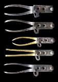 5 GOOD COLT BULLET MOLDS.