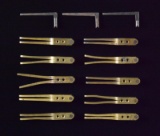 GROUP OF 10 BRASS COLT MODEL 1849 BULLET MOLDS  3