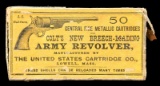 RARE ILLUSTRATED CARTRIDGE PACK FOR COLT CARTRIDGE