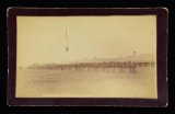 RARE INDIAN WAR ERA PHOTO OF 9TH US CAVALRY