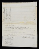 SIGNED SHERIFF PAT GARRETT ARREST WARRANT.