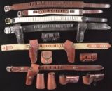 HIGH GRADE MODERN LEATHER BELTS HOLSTERS  MORE.