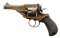ROYAL NAVY MARKED WEBLEY MARK 1 DA REVOLVER.