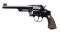 INSCRIBED S&W BRITISH TRIPLE LOCK DA REVOLVER.