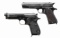 BALLESTER-MOLINA & HELWA SEMI AUTO PISTOLS.
