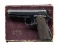 LLAMA MODEL 1 SEMI AUTO PISTOL.