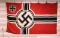 WWII GERMAN FLAGS & A BOOK.