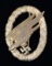 WWII STYLE GERMAN LUFTWAFFE PARATROOPER BADGE.