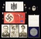 WWII STYLE GERMAN STICKPINS, BADGES, ARMBANDS,