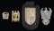 WWII STYLE GERMAN AWARDS & A RING.