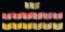 WWII STYLE GERMAN LUFTWAFFE OFFICER’S COLLAR TABS.